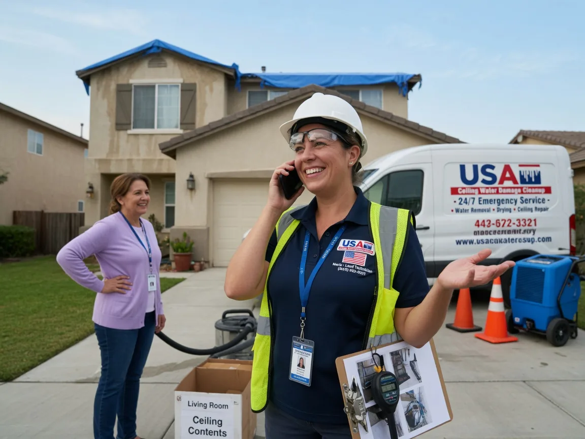 Ceiling Water Damage Restoration Gunter, TX FAQs